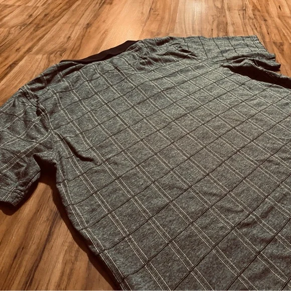 Open Trails Men's Windowpane Pattern Polo Size XXLarge - Picture 11 of 16